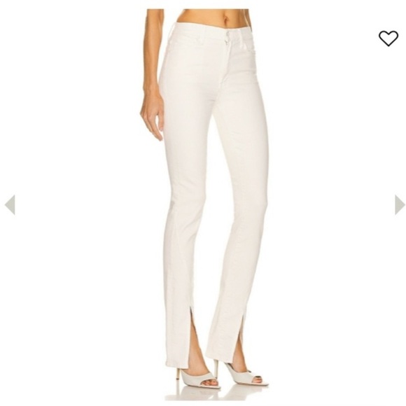 NWT MOTHER RASCAL SLICED UP HEEL PLAY DATE HIGH WAISTED WITH FLARED size 25 - Picture 3 of 11